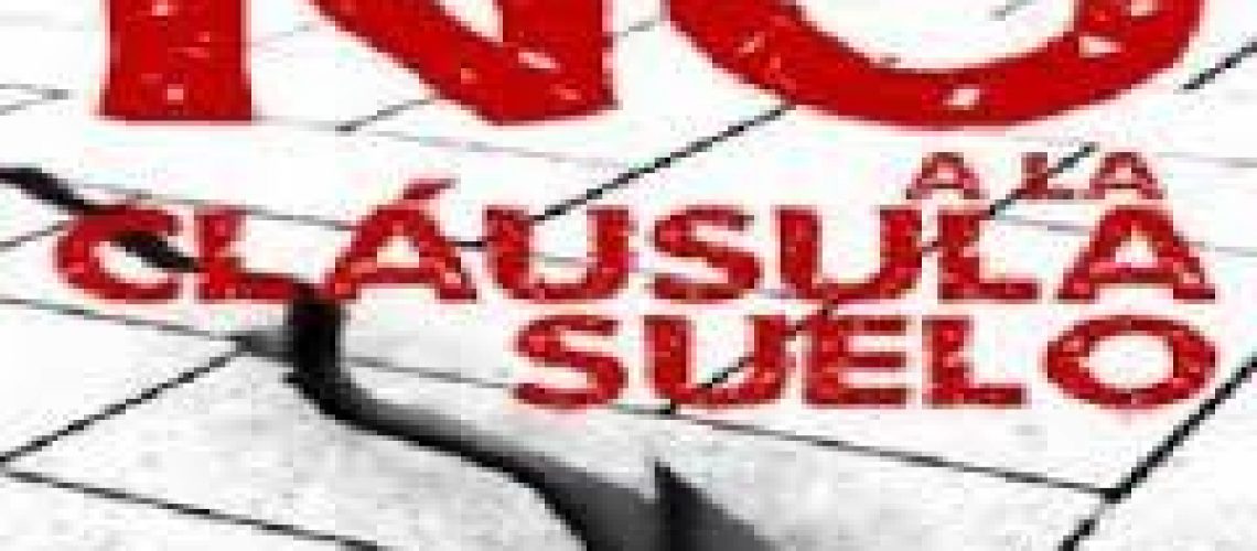 NO A LA CLAUSULA SUELO